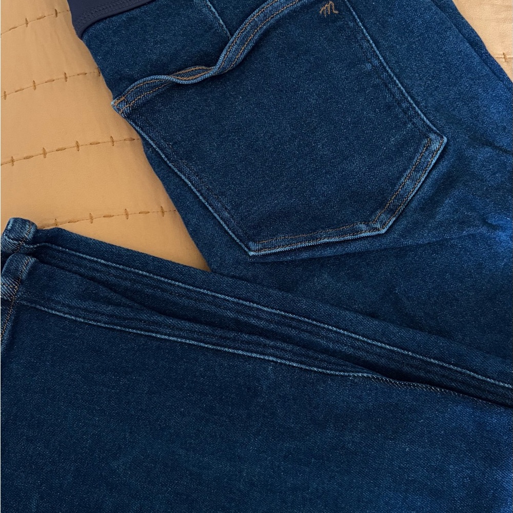 Madewell Maternity Stovepipe - lawlor wash